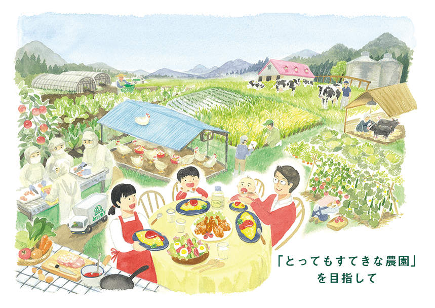 「とってもすてきな農園」を目指して