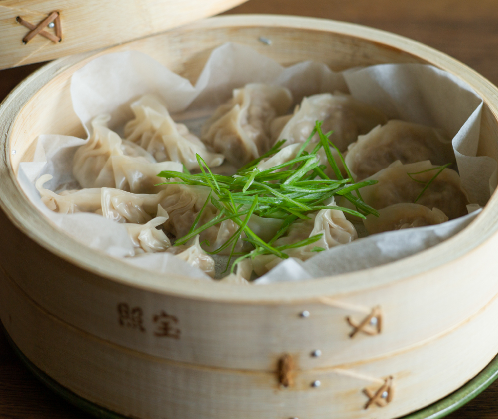 画像：蒸し餃子