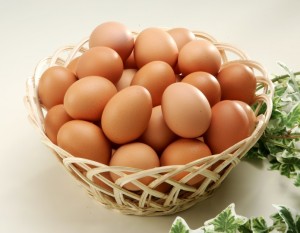 かご盛り卵、コレステロール、基準