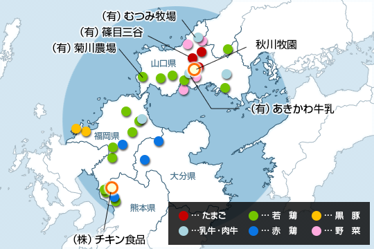 会社概要マップ