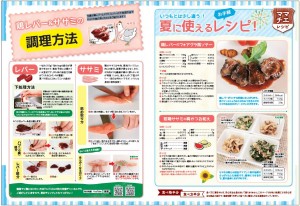 鶏レバー、ササミの切り方