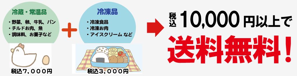 10000円送料無料