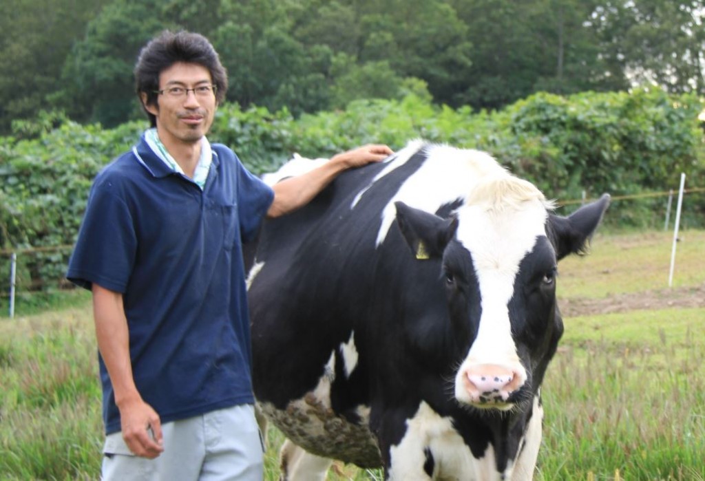 むつみ牧場　手嶋牧場長