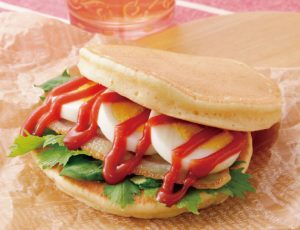 ヨーグルトパンケーキサンド 無農薬 有機野菜 無添加食材レシピ