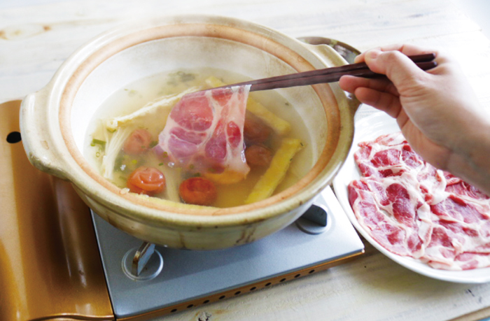 爽快 梅しゃぶしゃぶ 無農薬 有機野菜 無添加食材レシピ