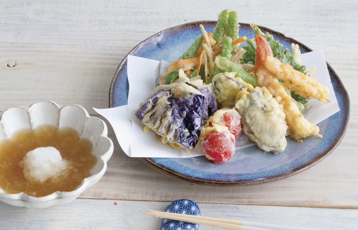 天ぷら皿盛り