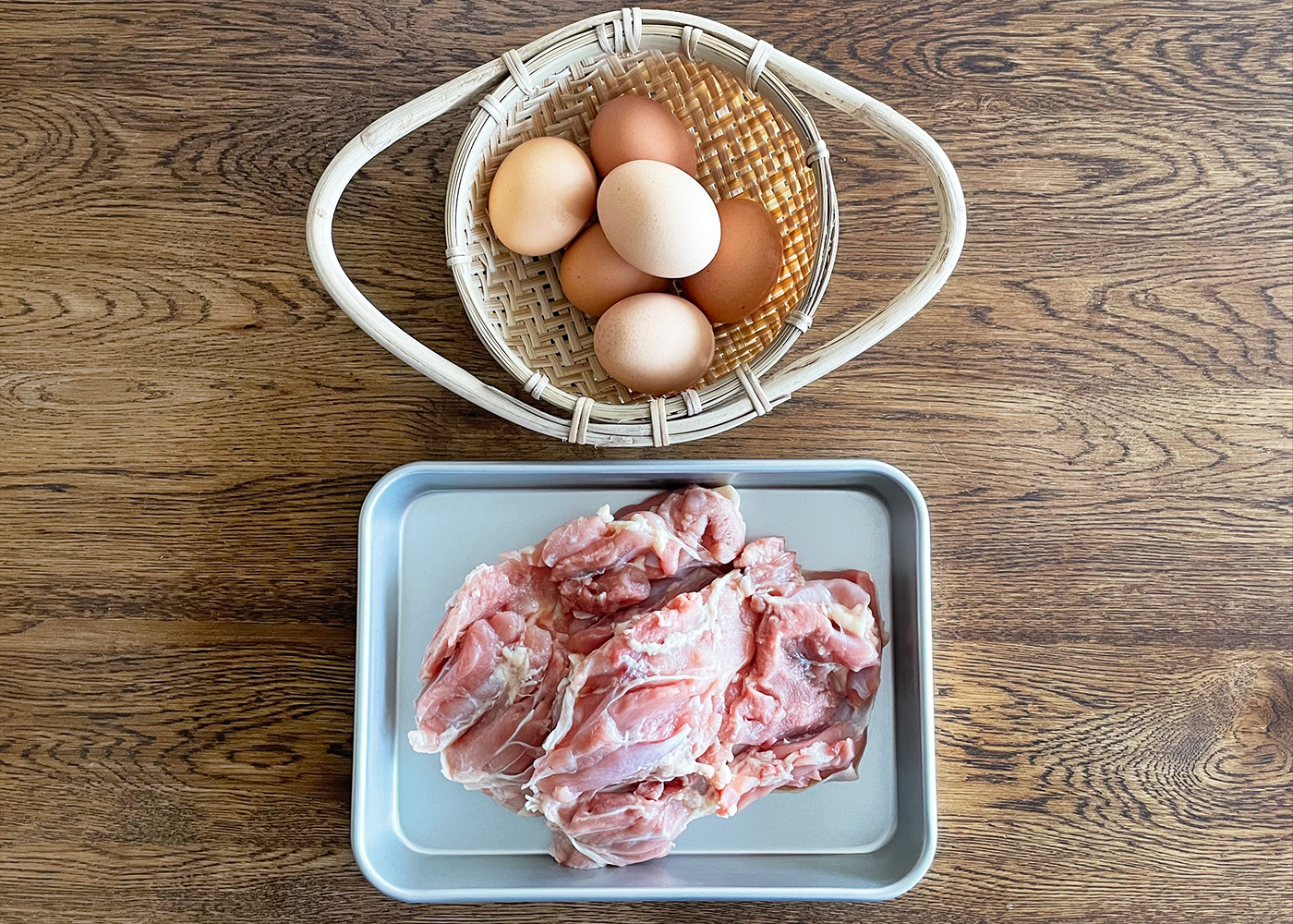 鶏肉とたまご