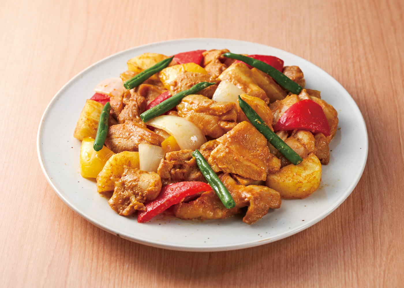 野菜を加えてタンドリーチキン | 秋川牧園