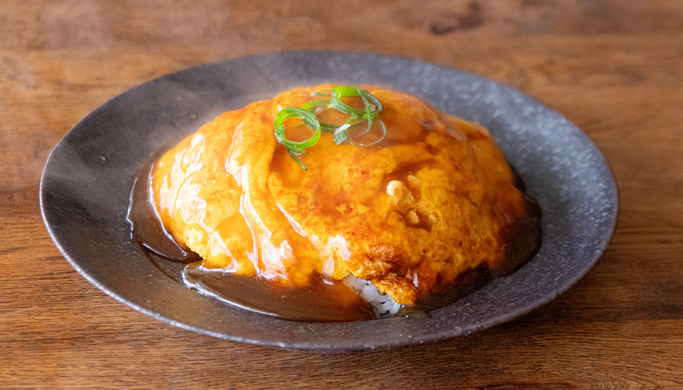 たまごを味わう天津飯