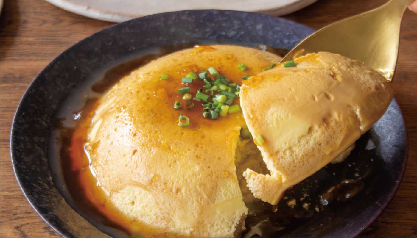 ふわとろ月見あんかけ